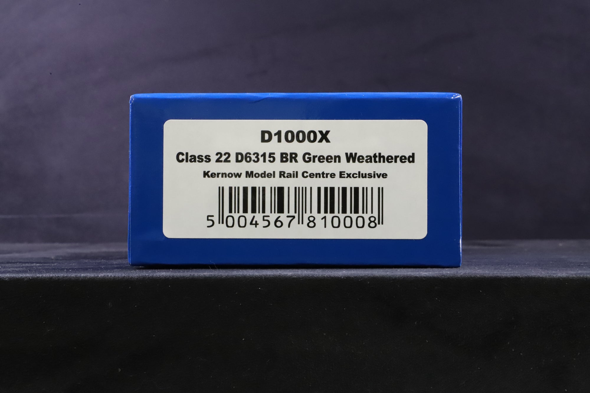 Dapol OO D1000X Class 22 D6315 in BR Green w/ Small Yellow Panels - Weathered