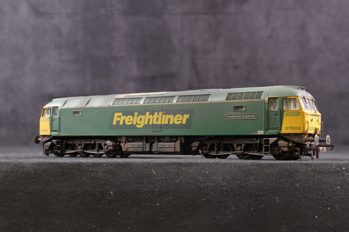 Bachmann OO 32-750 Class 57/0 &#39;57008&#39; Diesel &#39;Freightliner Explorer&#39; Freightliner Weathered