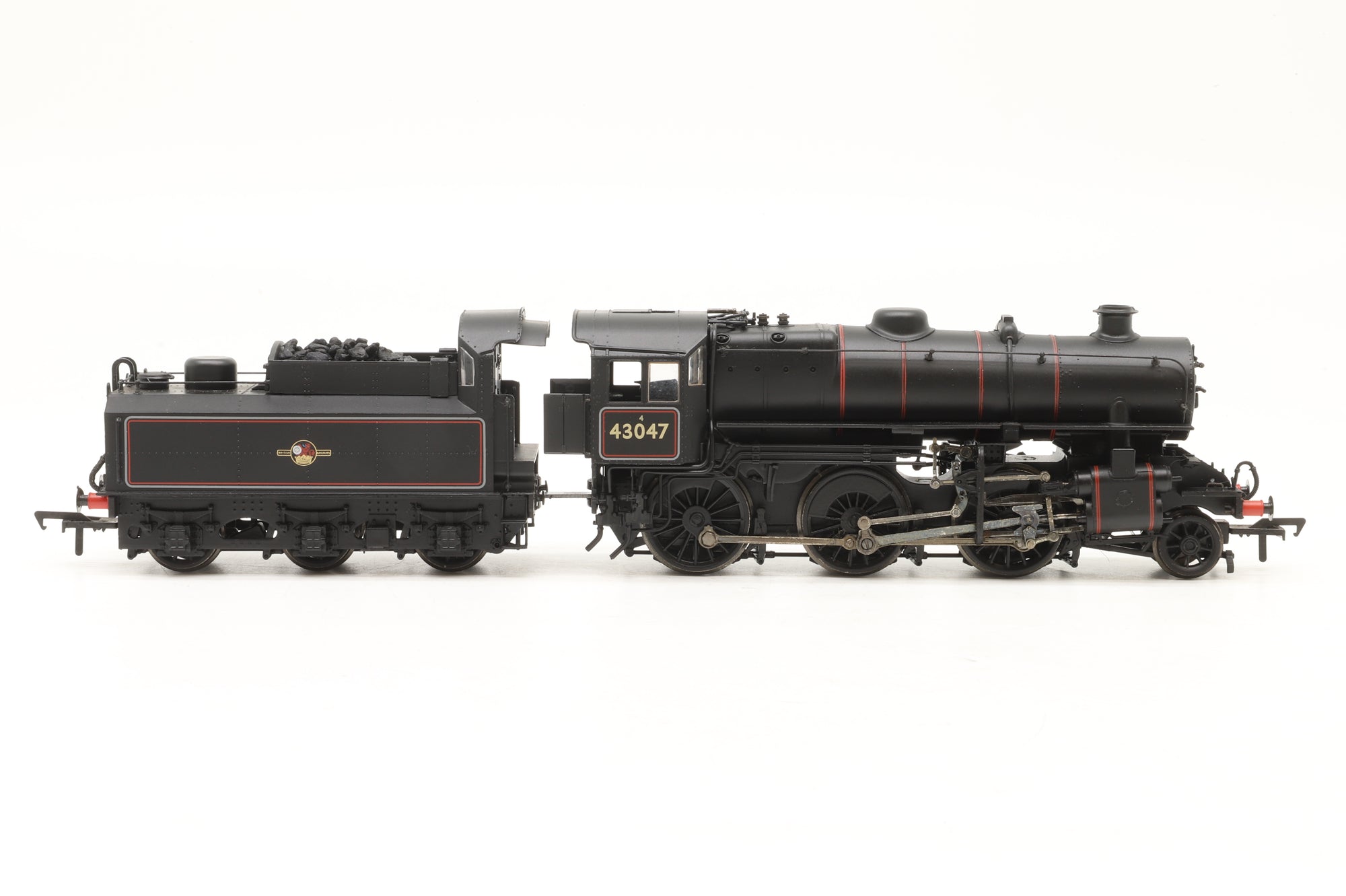Bachmann OO 32-576 Ivatt Class '43047' BR Lined Black L/C