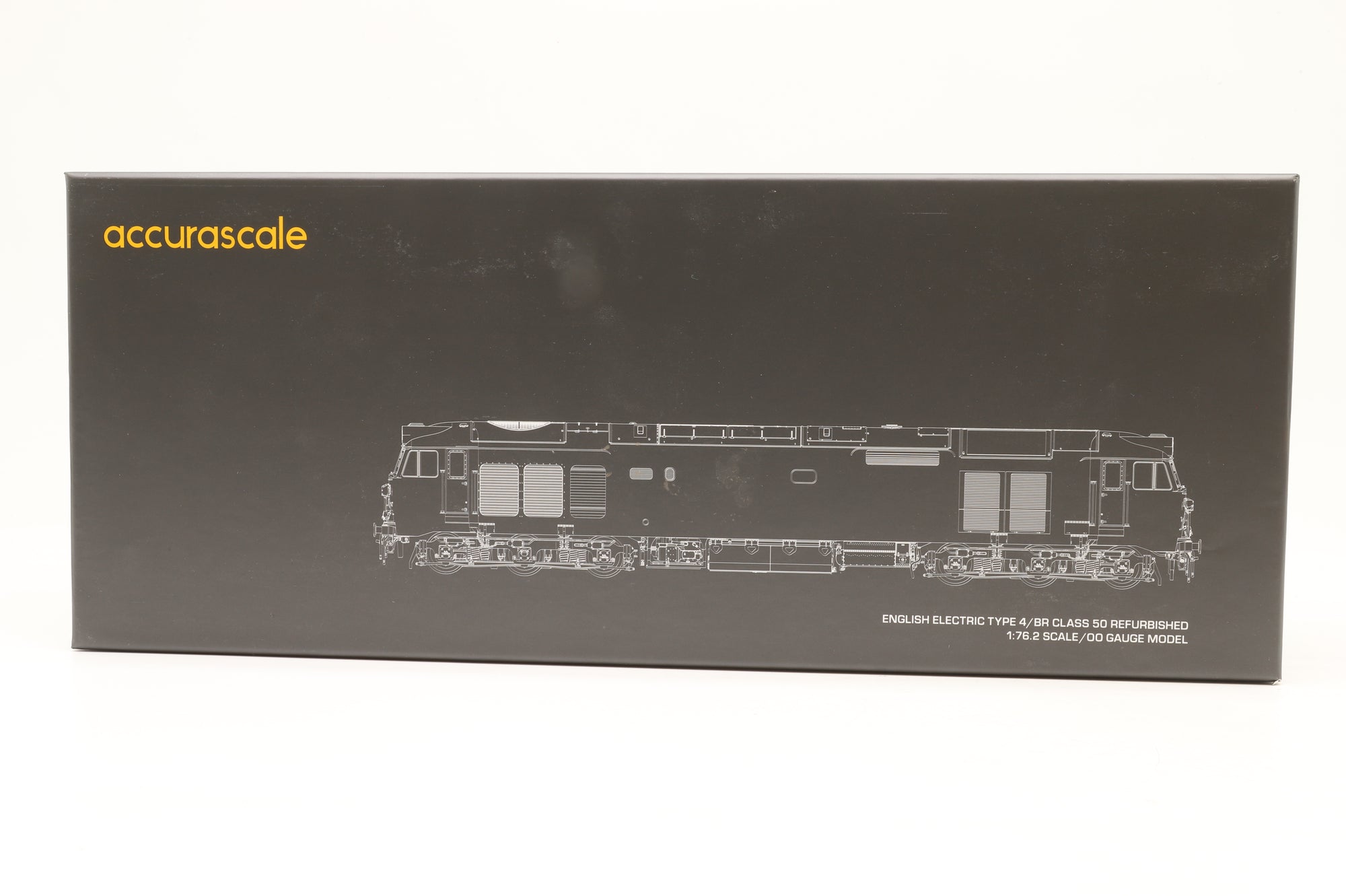 Accurascale OO ACC2212 Class 50 50008 'Thunderer' in Hanson&Hall/Rail Adventure Livery – DCC Sound