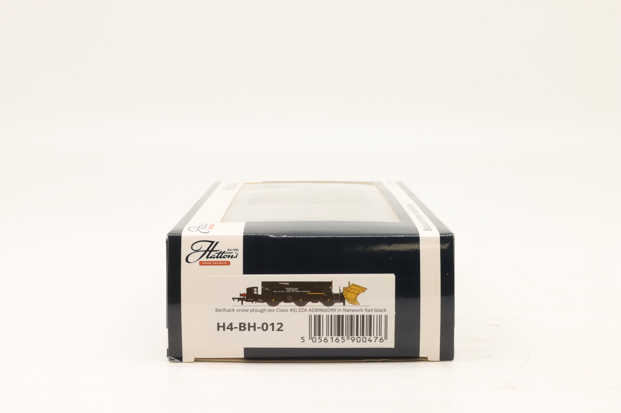 Hattons OO H4-BH-012 Beihack Snow Plough Network Rail Black