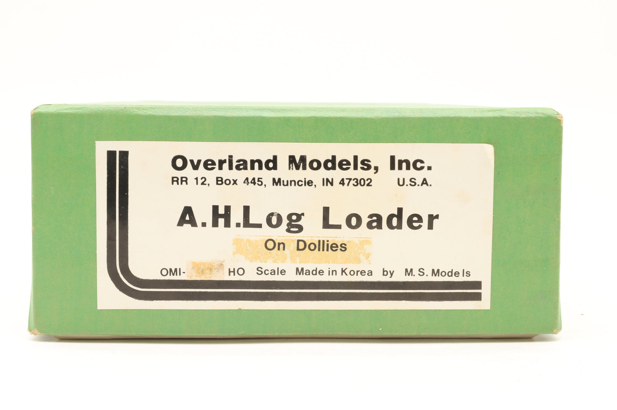 Overland Models Inc. HO Brass A H Log Loader Unpainted