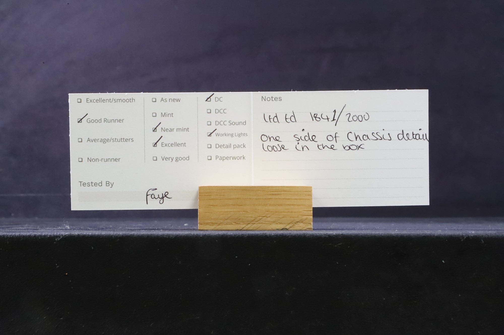 Heljan OO 4011 English Electric DP2 Prototype BR Two-Tone Green Ltd Ed 1841/ 2000