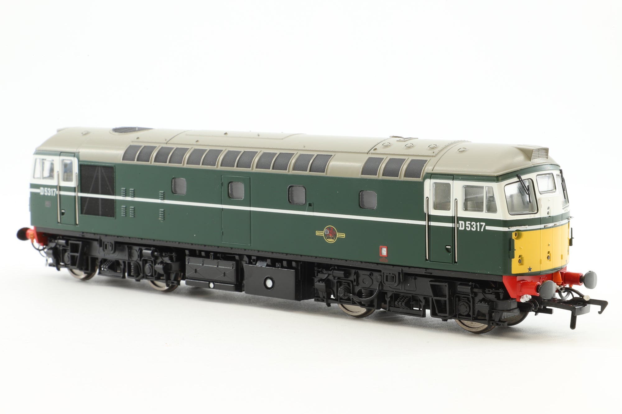 Heljan OO 26631 Class 26/0 'D5317' BR Green L/C Small Yellow Panels