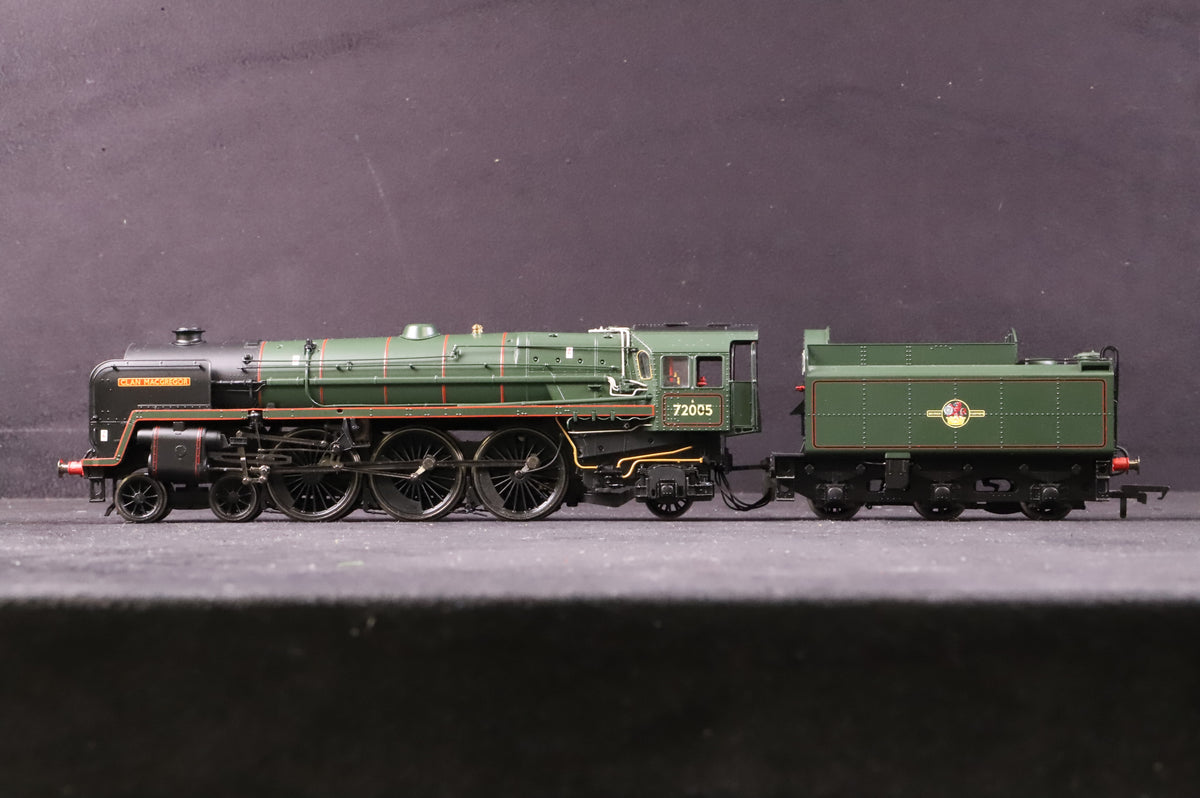 Hornby OO R2925 Clan Class &#39;72005&#39; &#39;Clan Macgregor&#39; BR Lined Green L/C