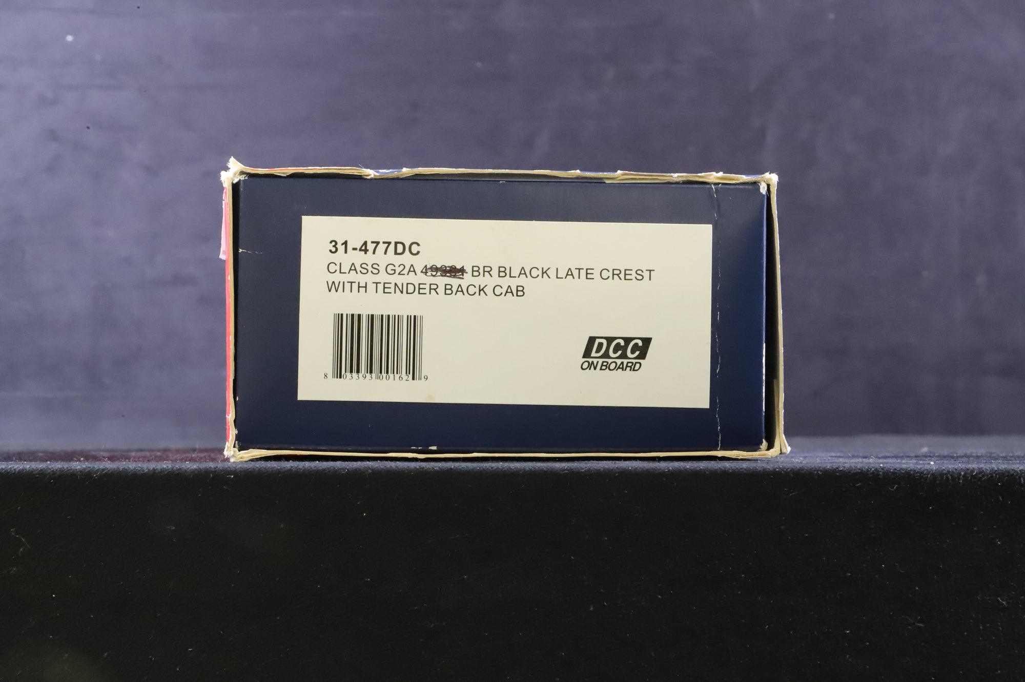 Bachmann OO Class G2A 49064 in BR Black w/ Tender Back Cab & Late Crests - Weathered