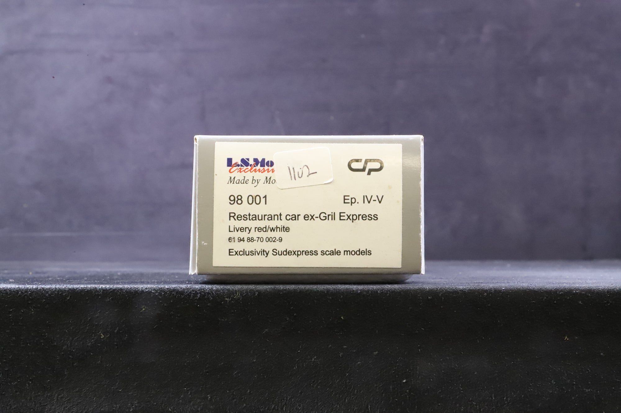 L.S.Models HO 98 001 Restaurant Ex-Gril Express Coach