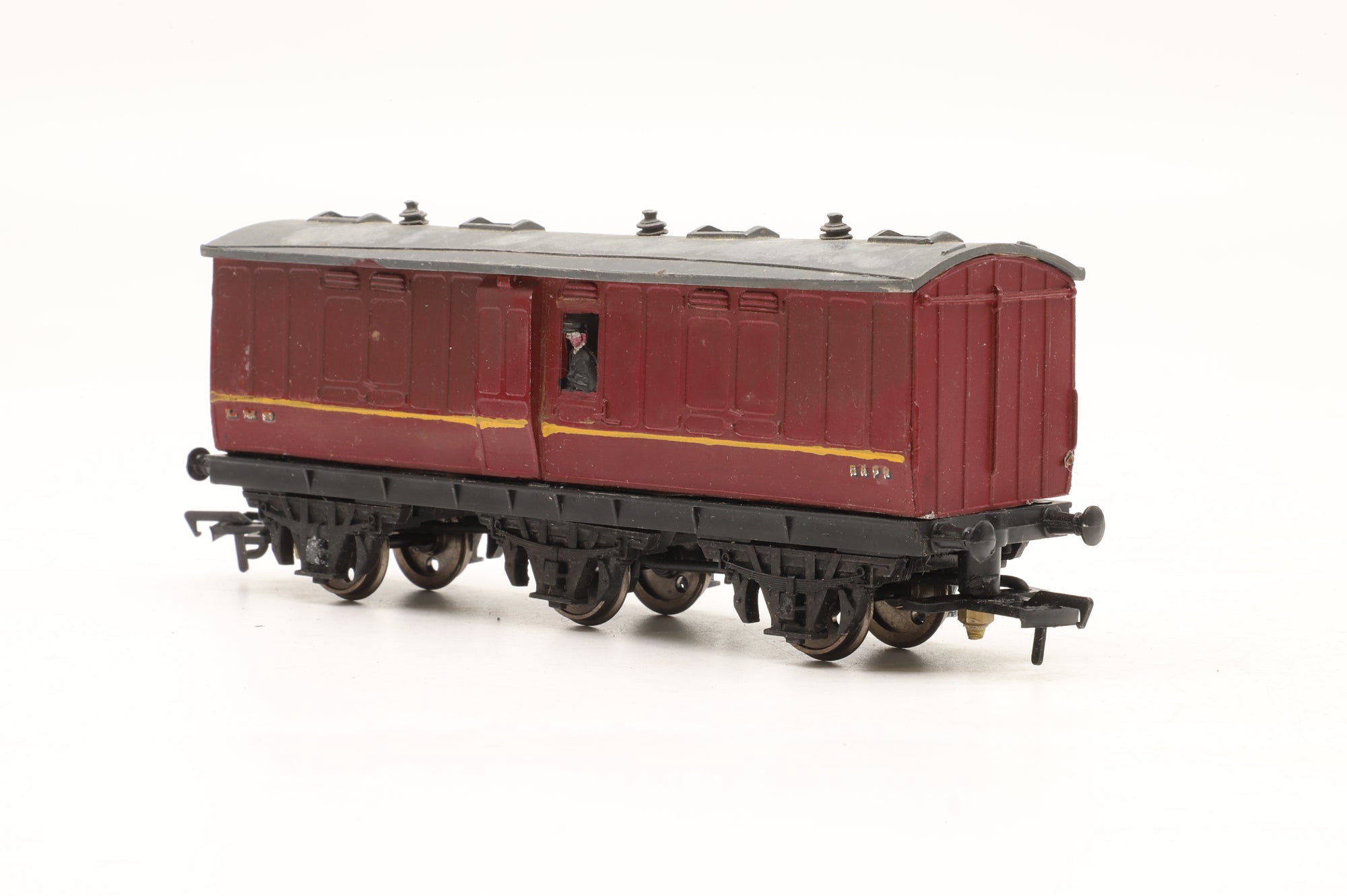 GEM/ Hornby OO Rake Of 4 6 Wheel LNWR Coaches Kit Built