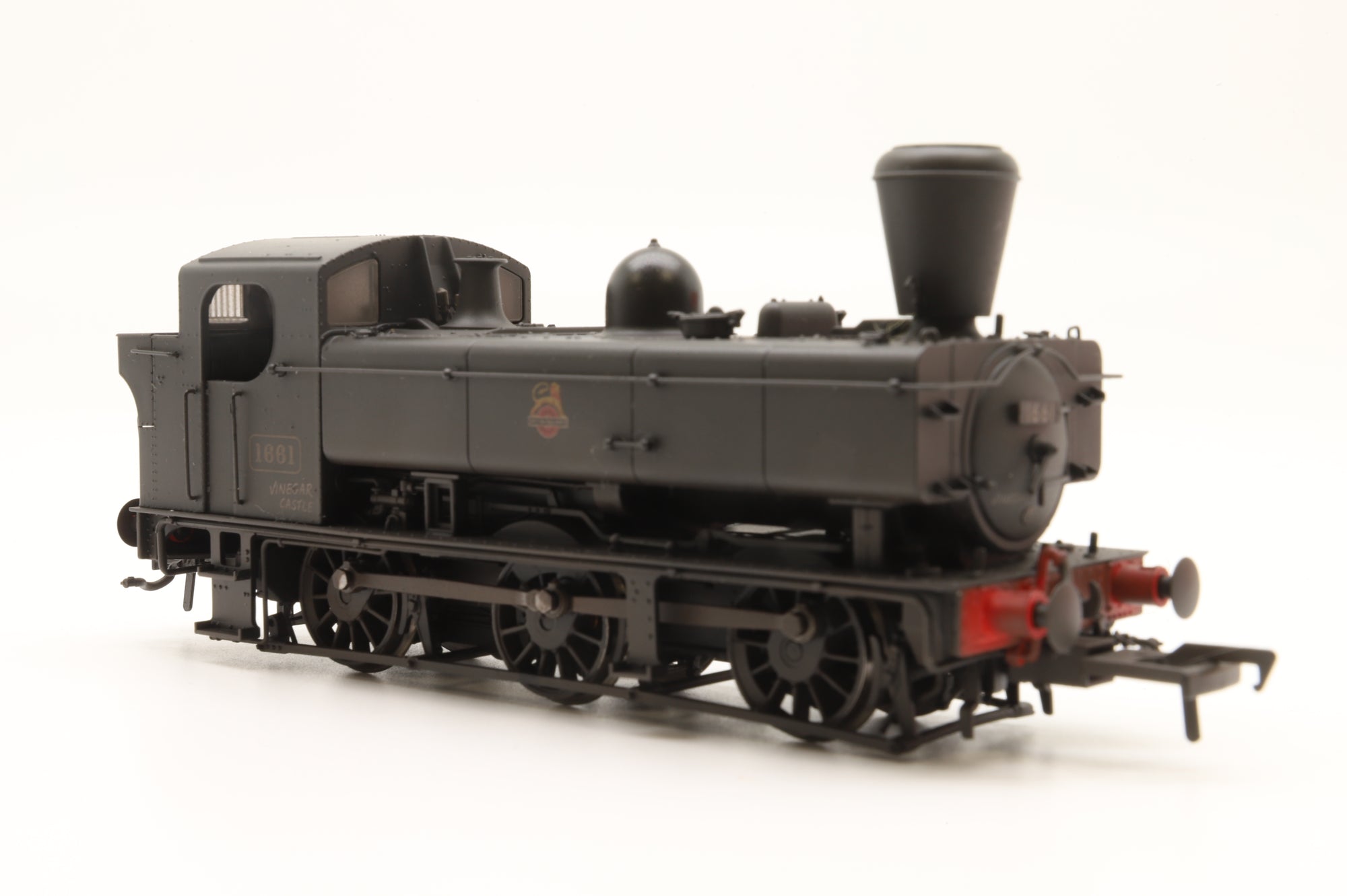Rapido/ Model Rail OO MR-308 Class 16xx '1661' Steam Locomotive BR Black E/C Weathered