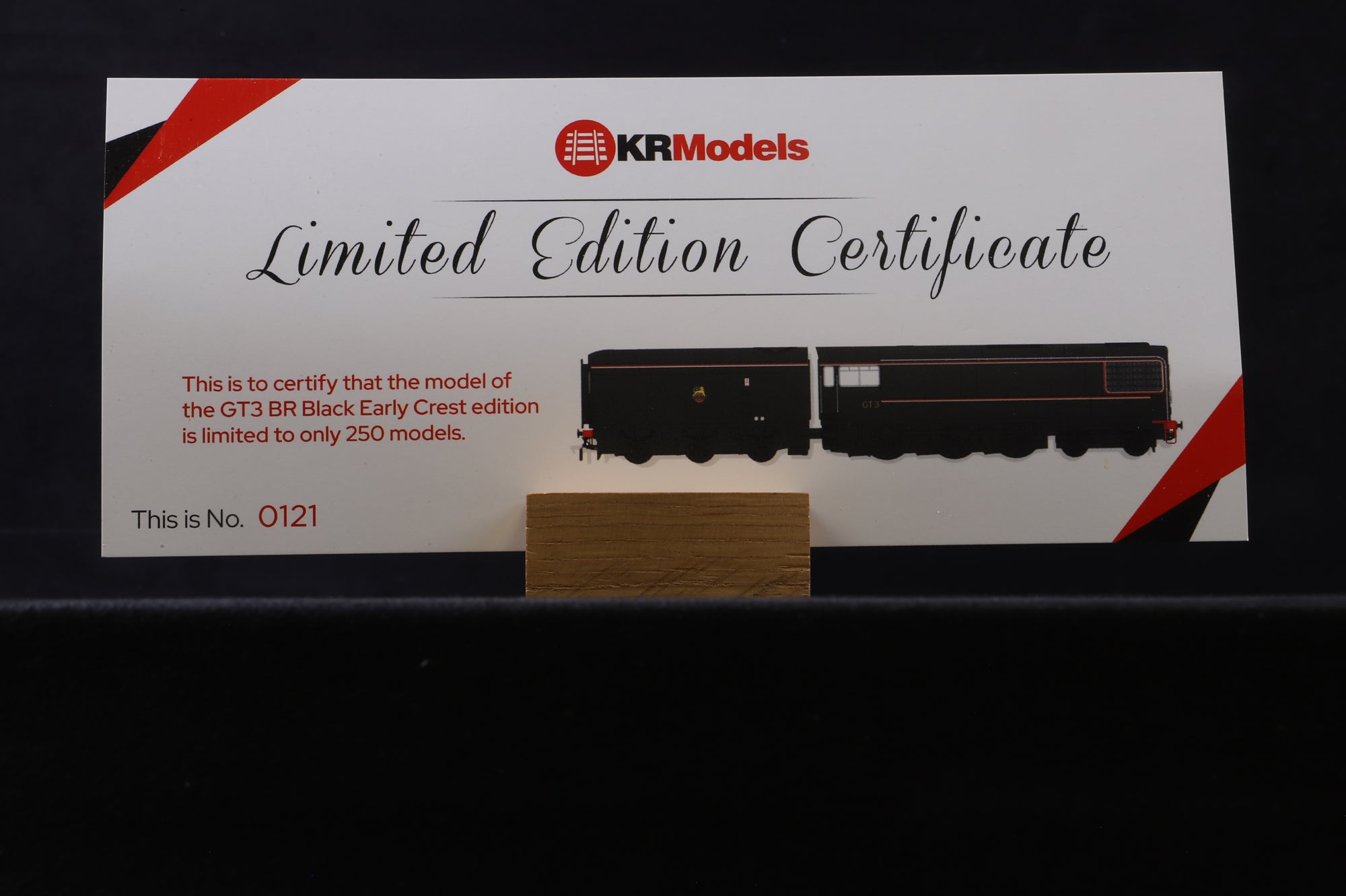 KR Models OO EE GT3 BR Black Ltd Ed 121/ 250