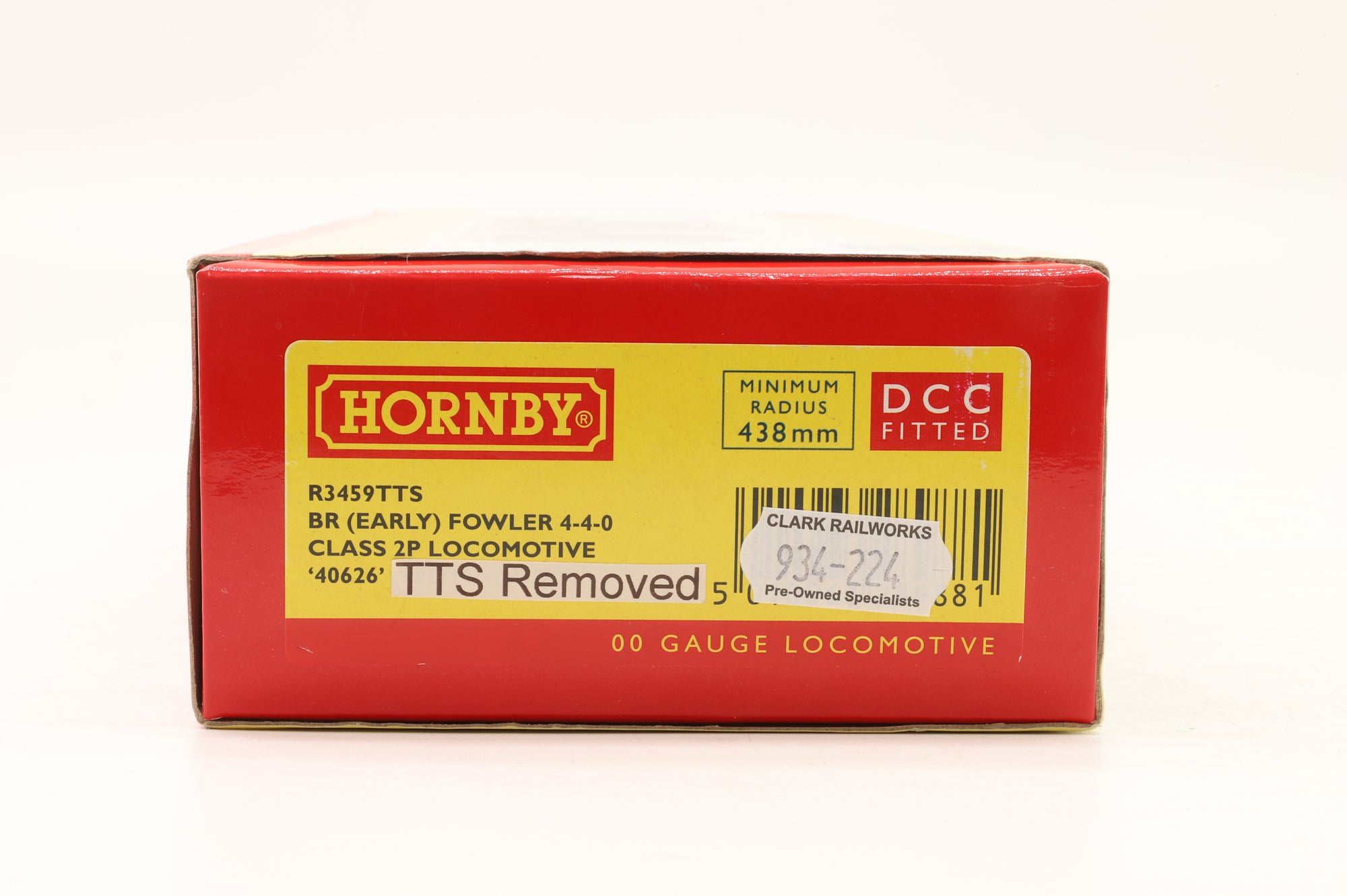Hornby OO R3459 BR (Early) Fowler 4-4-0 Class 2P '40626'