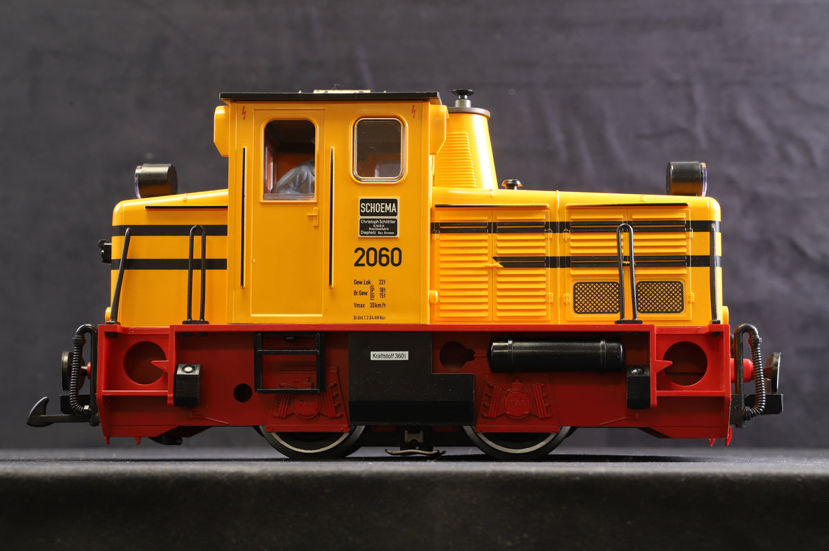 LGB G 20604 Schoema Shunter &#39;2060&#39;, DCC