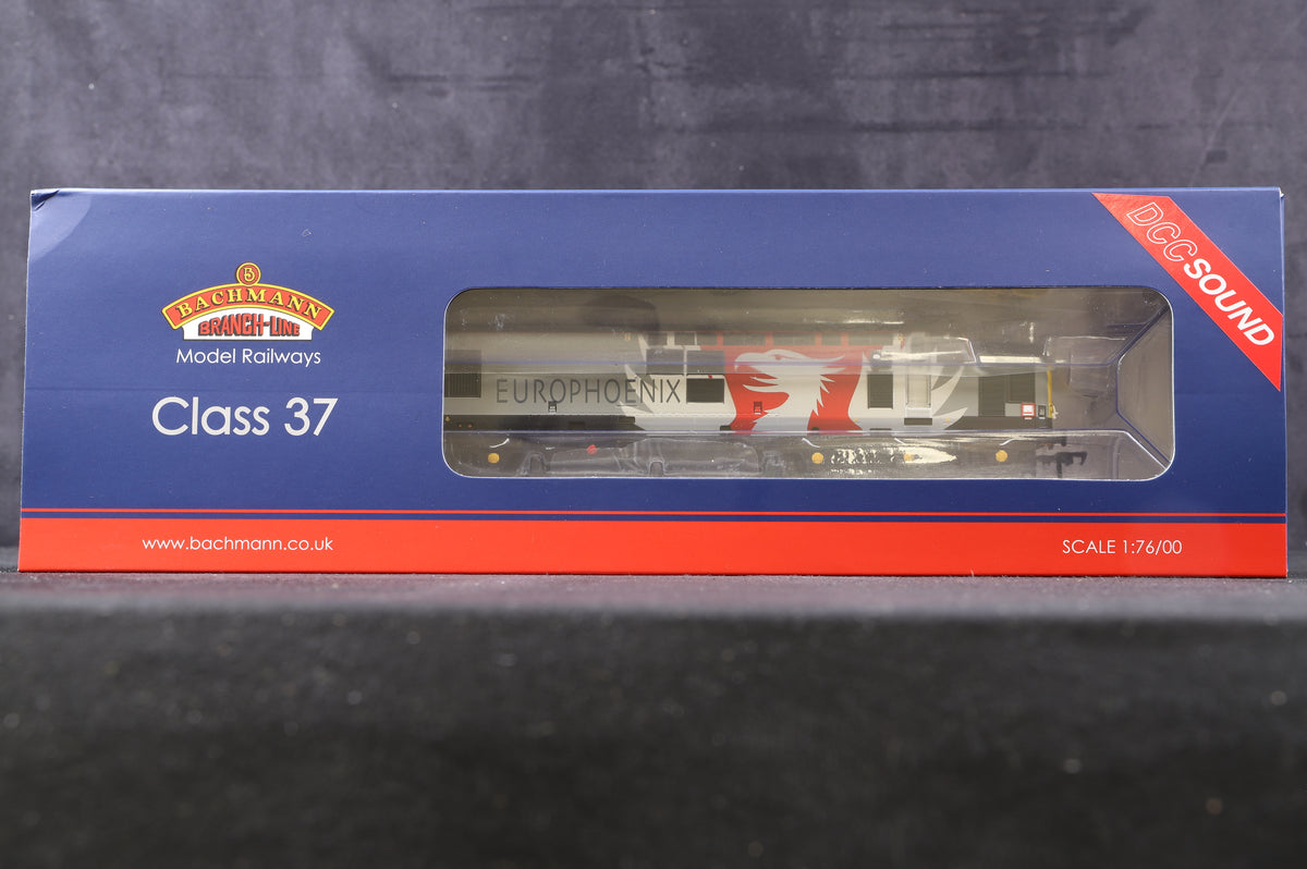 Bachmann OO 32-393DS Class 37/7 &#39;37884&#39; Europhoenix DCC Sound