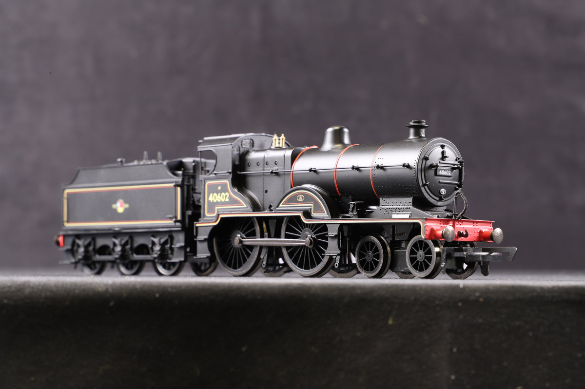 Hornby OO R3315 4-4-0 Class 2P &#39;40602&#39; Fowler Locomotive BR Lined Black L/C, DCC Fitted