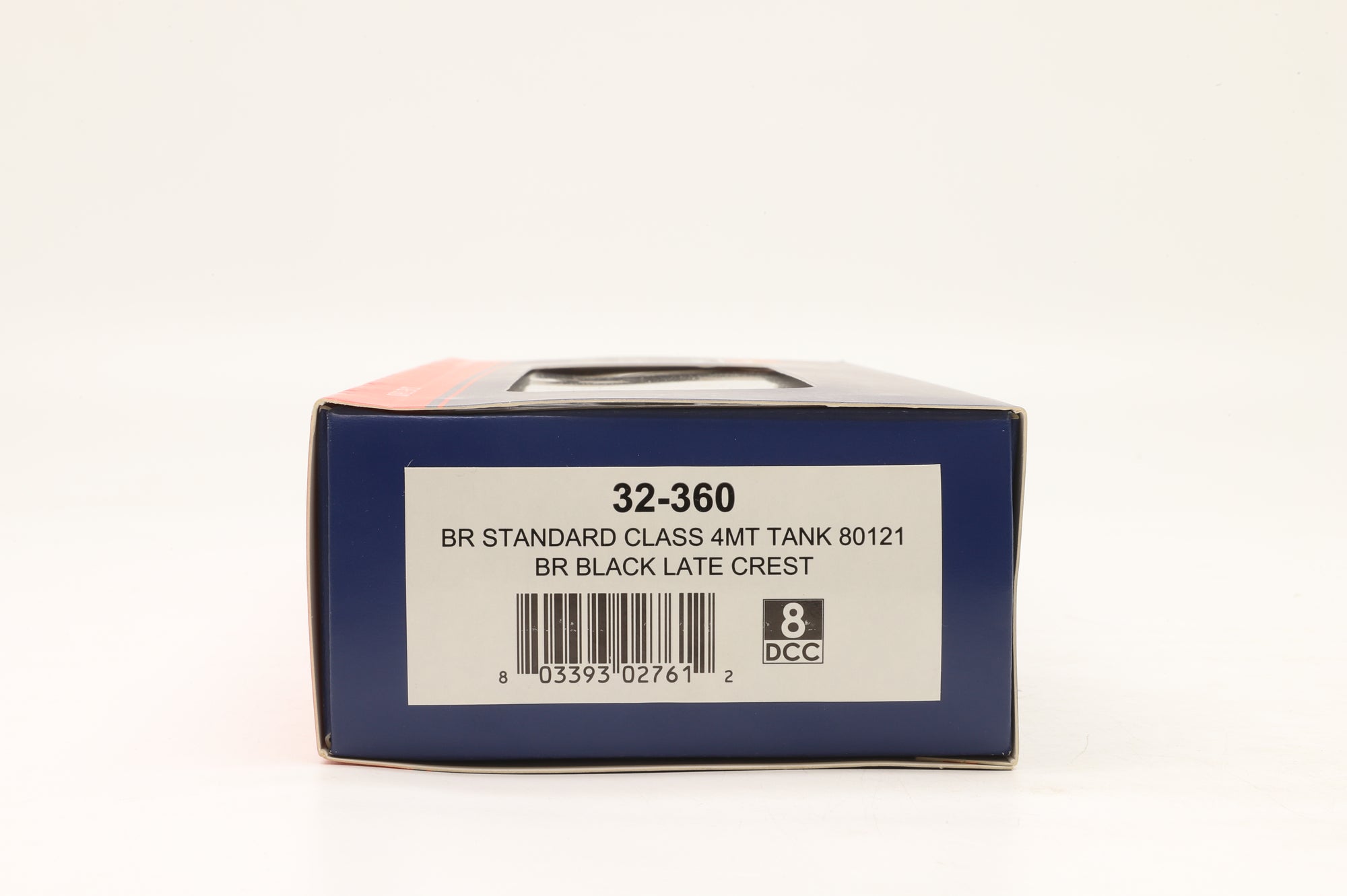 Bachmann OO 32-360 BR Standard Class 4MT Tank '80121' BR Black L/C