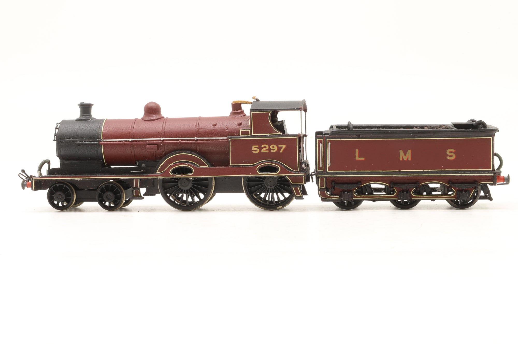 WORKSHOP GEM OO 4010 LNWR LMS Precursor 4-4-0 '5297' LMS Lined Maroon Non Runner
