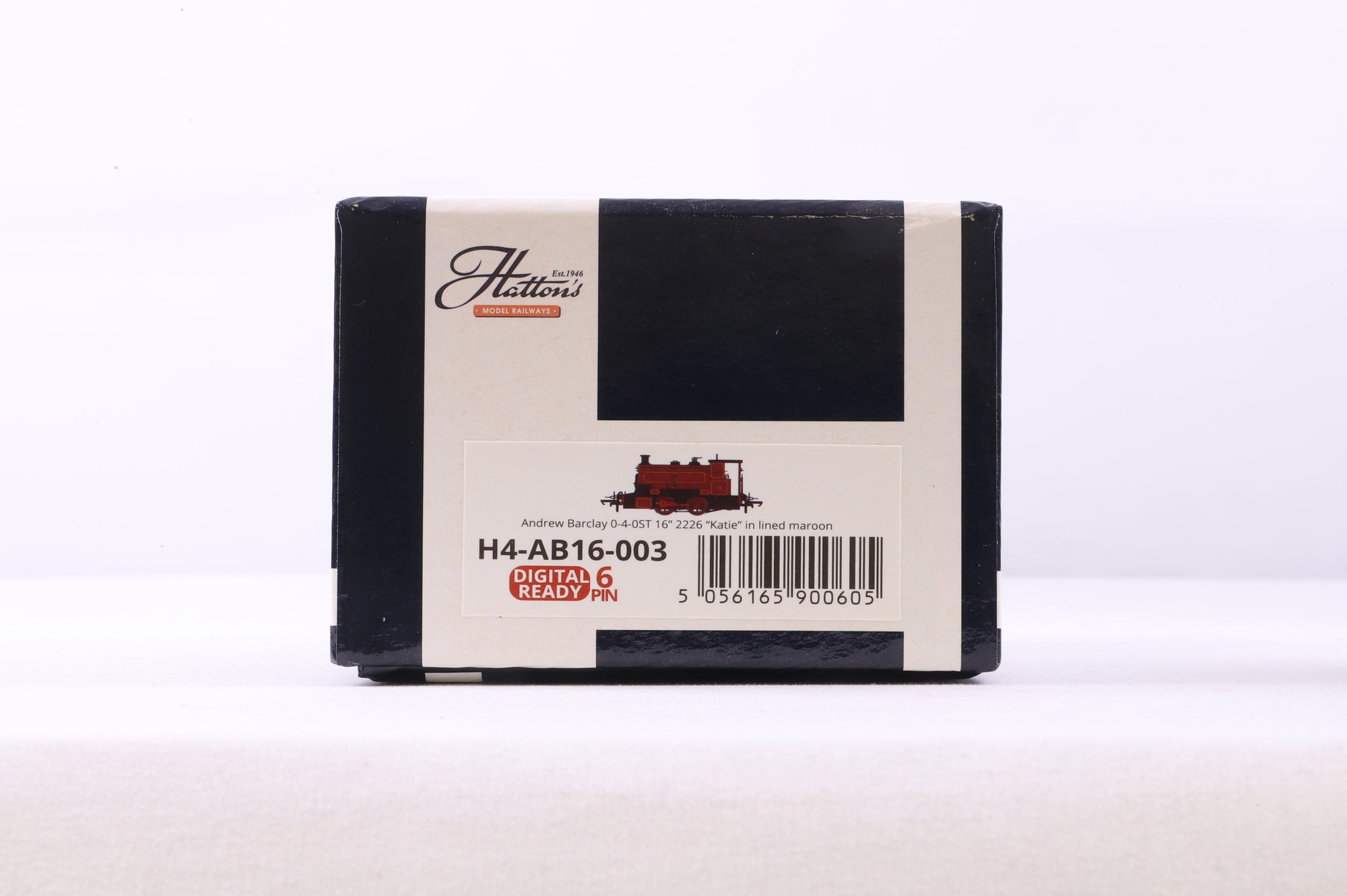 Hattons OO H4-AB16-003 Andrew Barclay 16" '2226' 'Katie' Lined Maroon