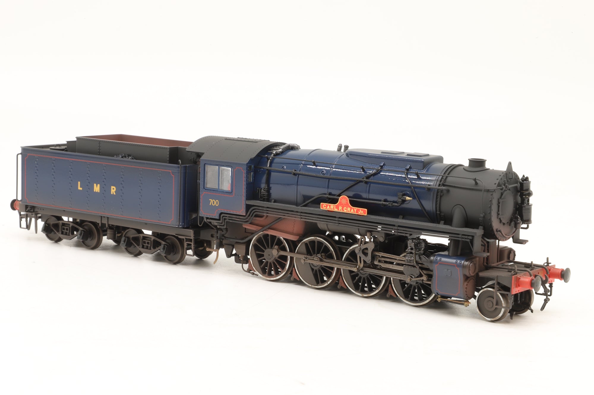Rapido OO Gauge 926005 USATC S160 2-8-0, ‘700’, Major General Carl R Gray Jr, Longmoor Military Railway Blue, Lightly Weathered & Gloss Finish
