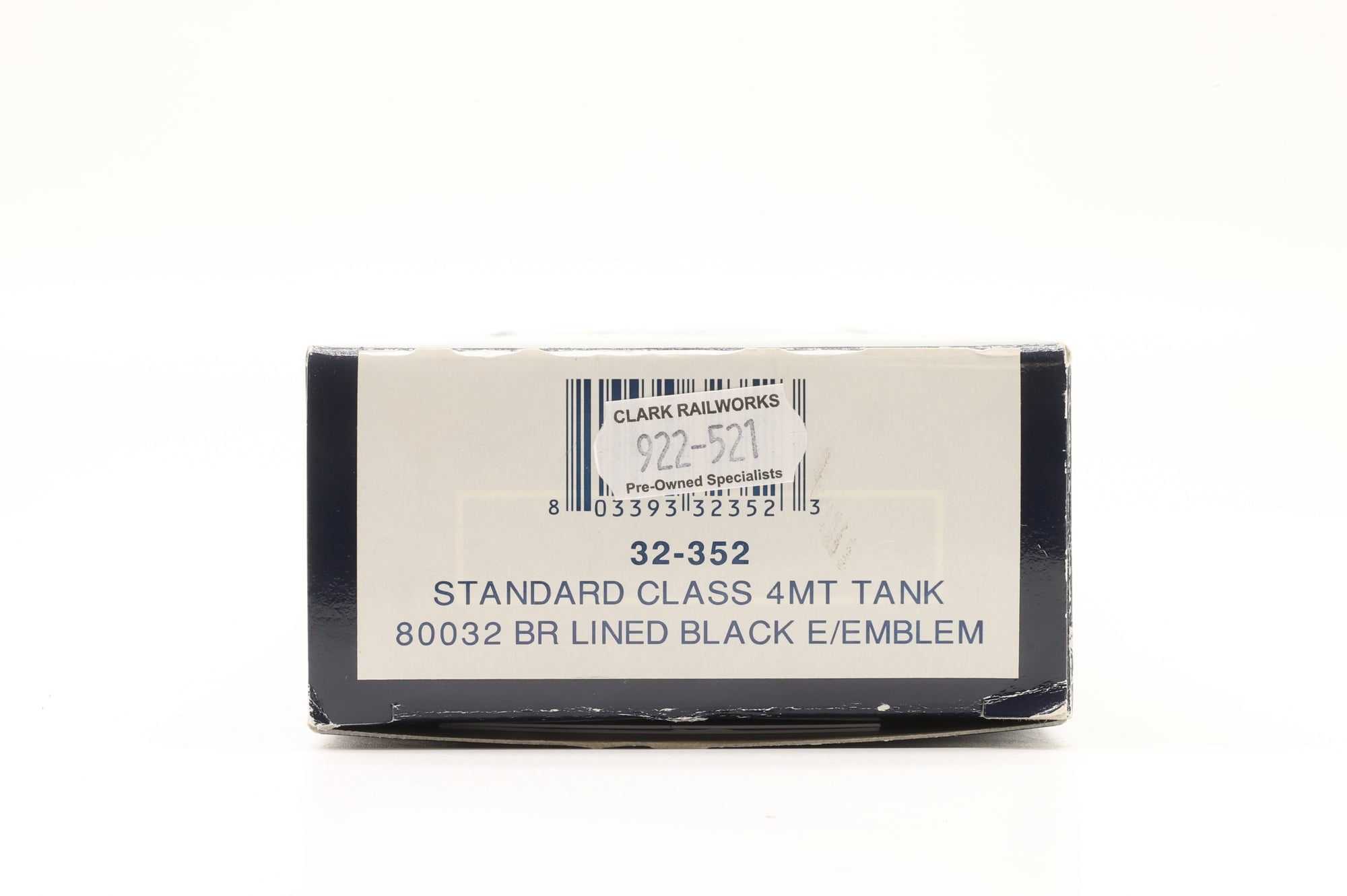 Bachmann OO 32-352 Standard Class 4MT Tank '80032' BR Lined Black E/Emblem