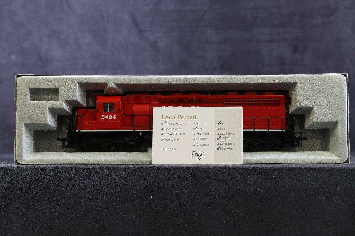 Kato HO 37-1702 EMD SD45 Diesel Locomotive CP Rail &#39;5494&#39;