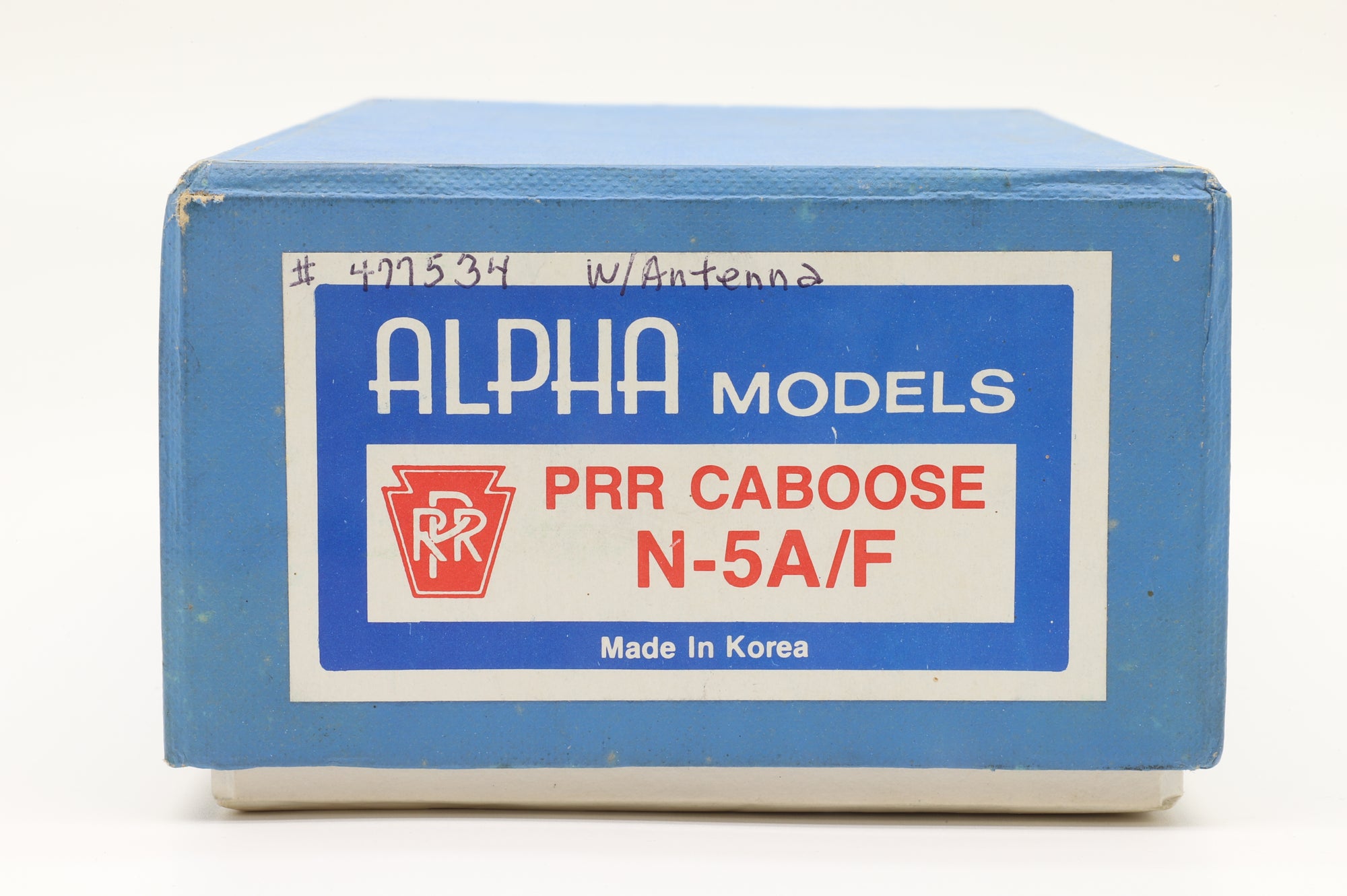 Alpha Models HO Brass PRR Caboose N-5A/F '477534'