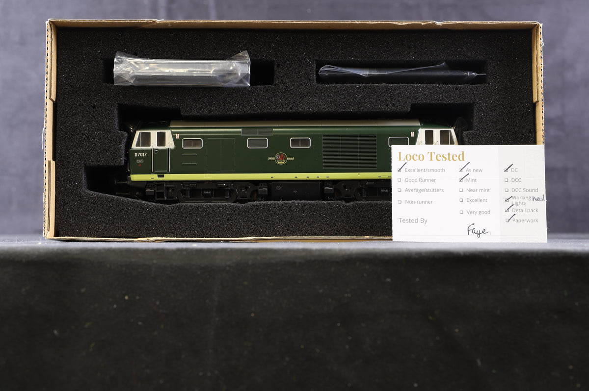 Heljan OO 3500 Class 35 &#39;Hymek&#39; &#39;D7017&#39; BR Green L/C