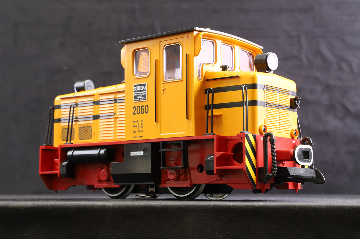 LGB G 20604 Schoema Shunter &#39;2060&#39;, DCC