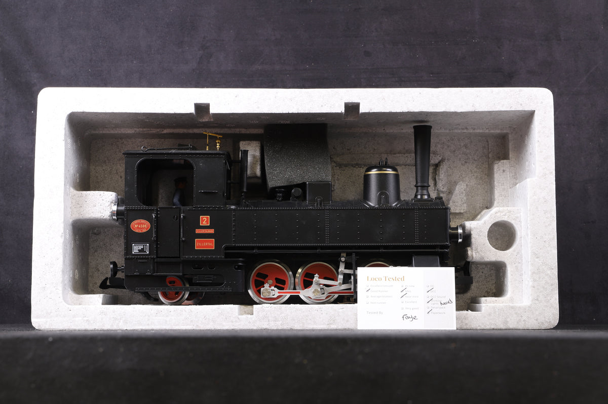 LGB G 22711 Zillertalbahn 0-6-2T &#39;2&#39;