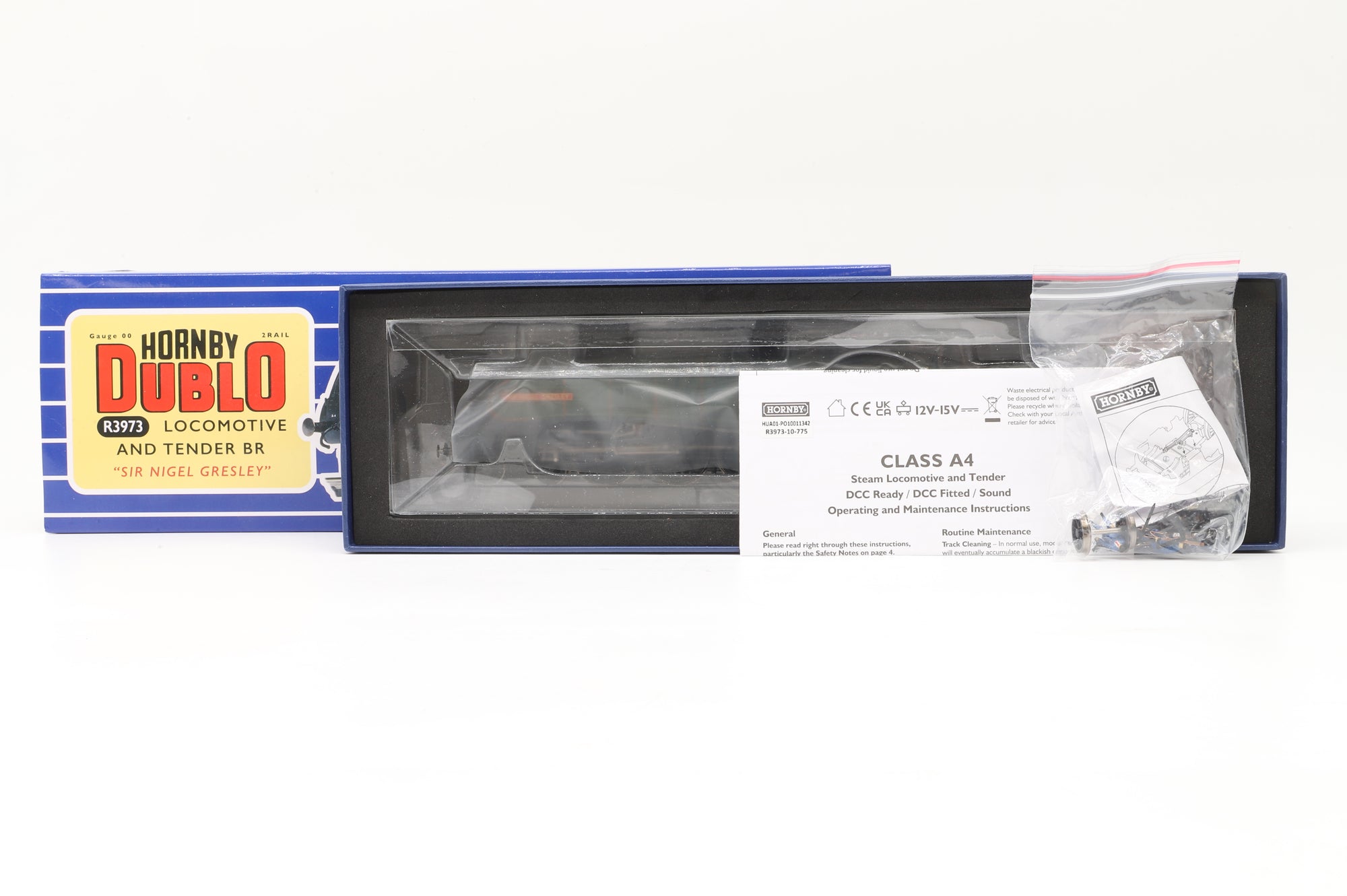 Hornby OO R3973 BR A4 Class 4-6-2 '60007' 'Sir Nigel Gresley', DCC Sound
