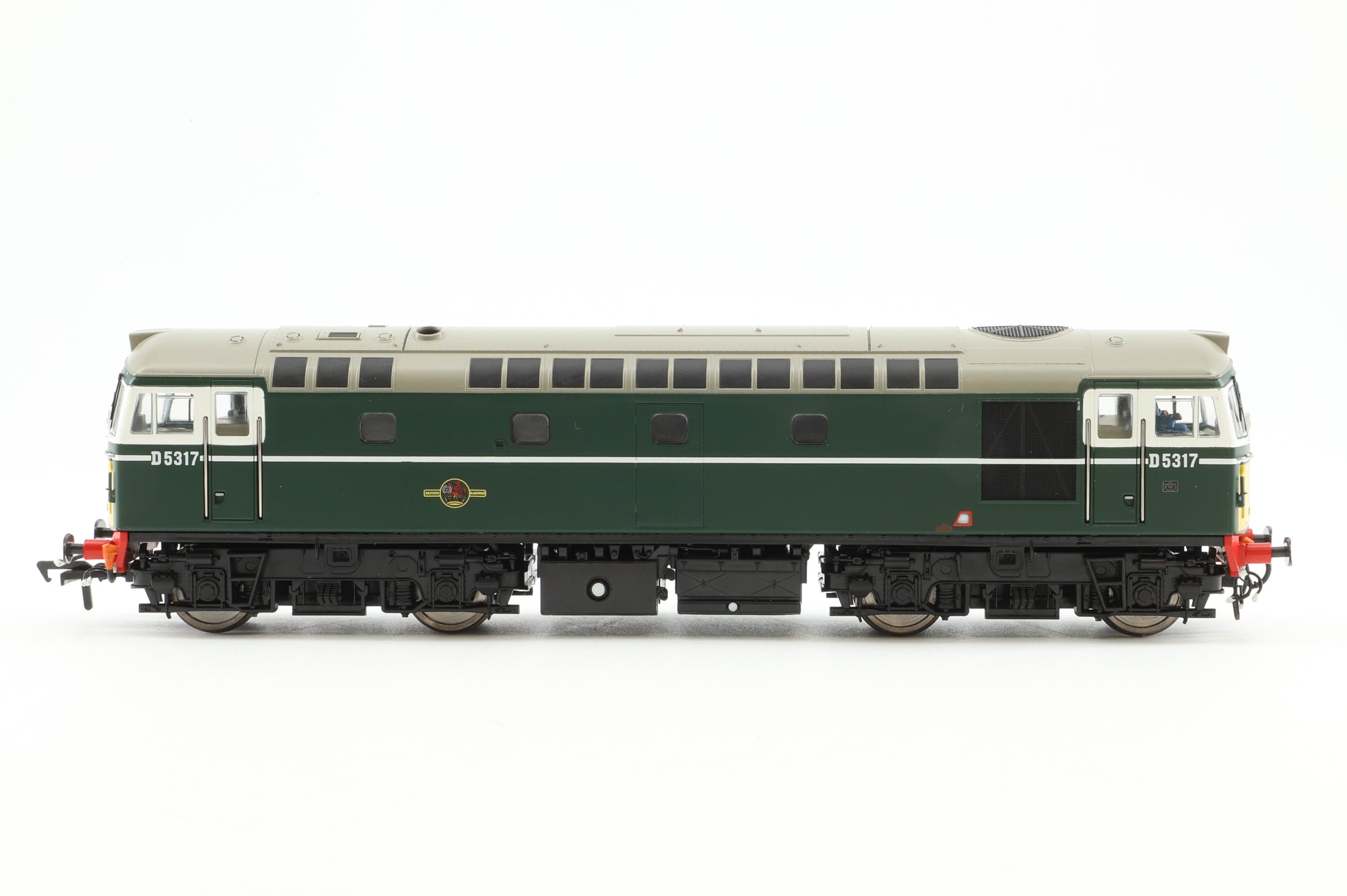 Heljan OO 26631 Class 26/0 'D5317' BR Green L/C Small Yellow Panels