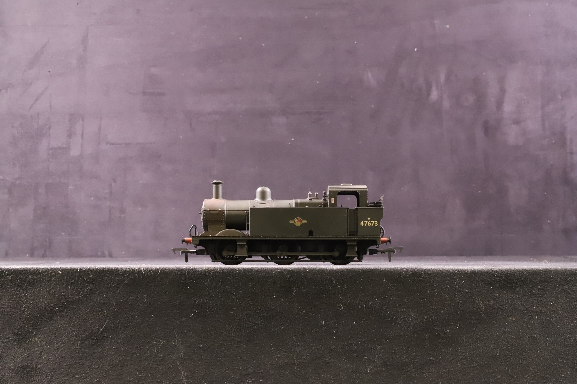Bachmann OO 32-235 Class 3F Fowler Jinty '47673' BR Black L/Crest, Weathered
