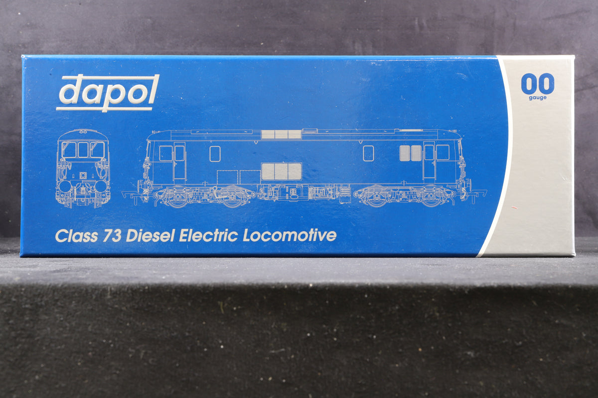 Dapol OO 4D-006-005 Class 73 &#39;E6039&#39; Early Blue Double Arrow Logo