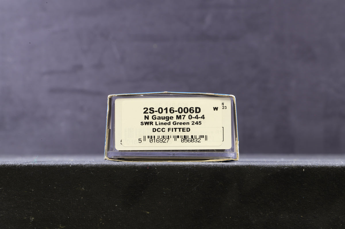 Dapol N 2S-016-006D Class M7 &#39;245&#39; SWR Green DCC Fitted