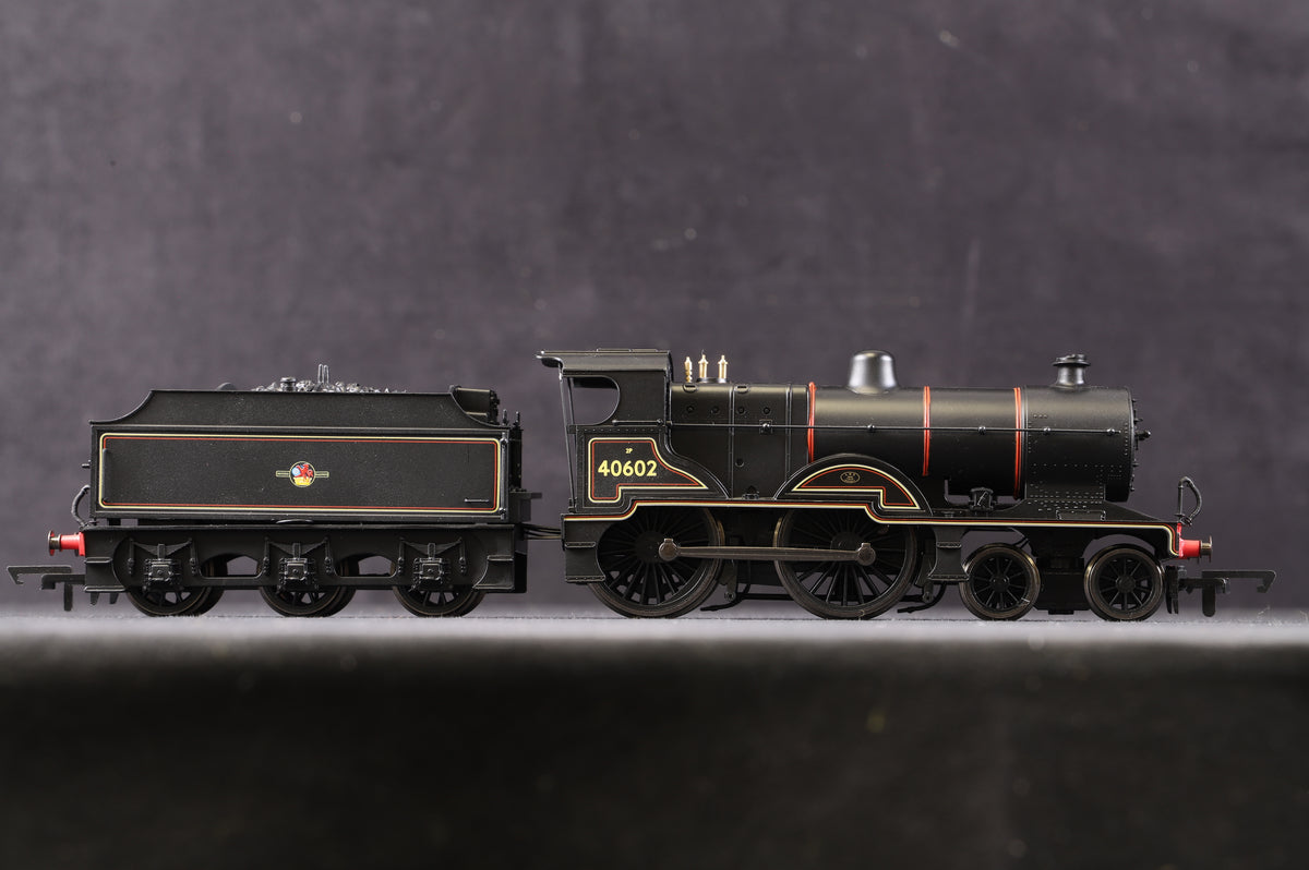 Hornby OO R3315 4-4-0 Class 2P &#39;40602&#39; Fowler Locomotive BR Lined Black L/C, DCC Fitted