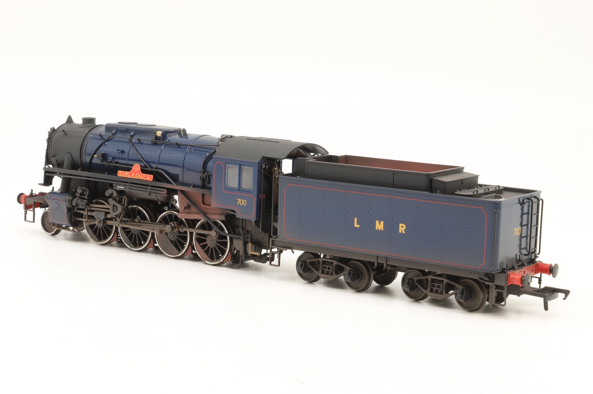 Rapido OO Gauge 926005 USATC S160 2-8-0, ‘700’, Major General Carl R Gray Jr, Longmoor Military Railway Blue, Lightly Weathered & Gloss Finish