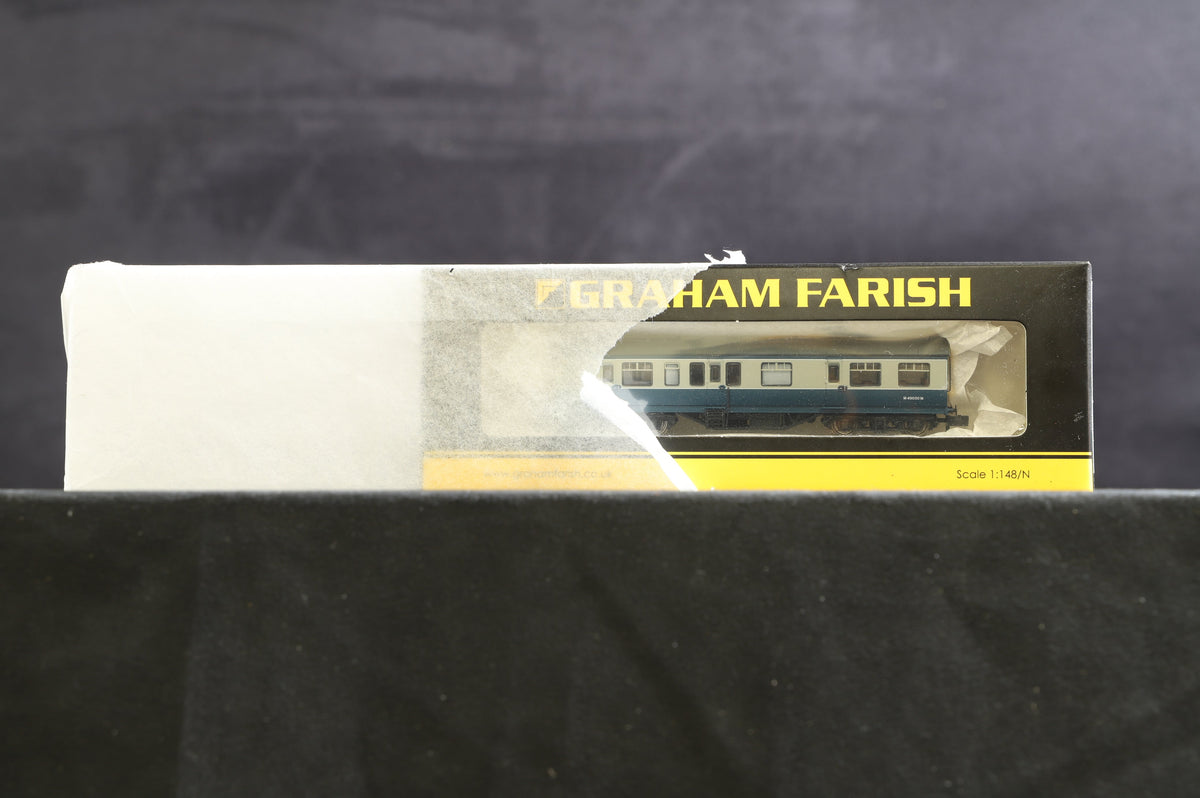 Graham Farish N 374-877 Inspection Saloon BR Blue &amp; Grey