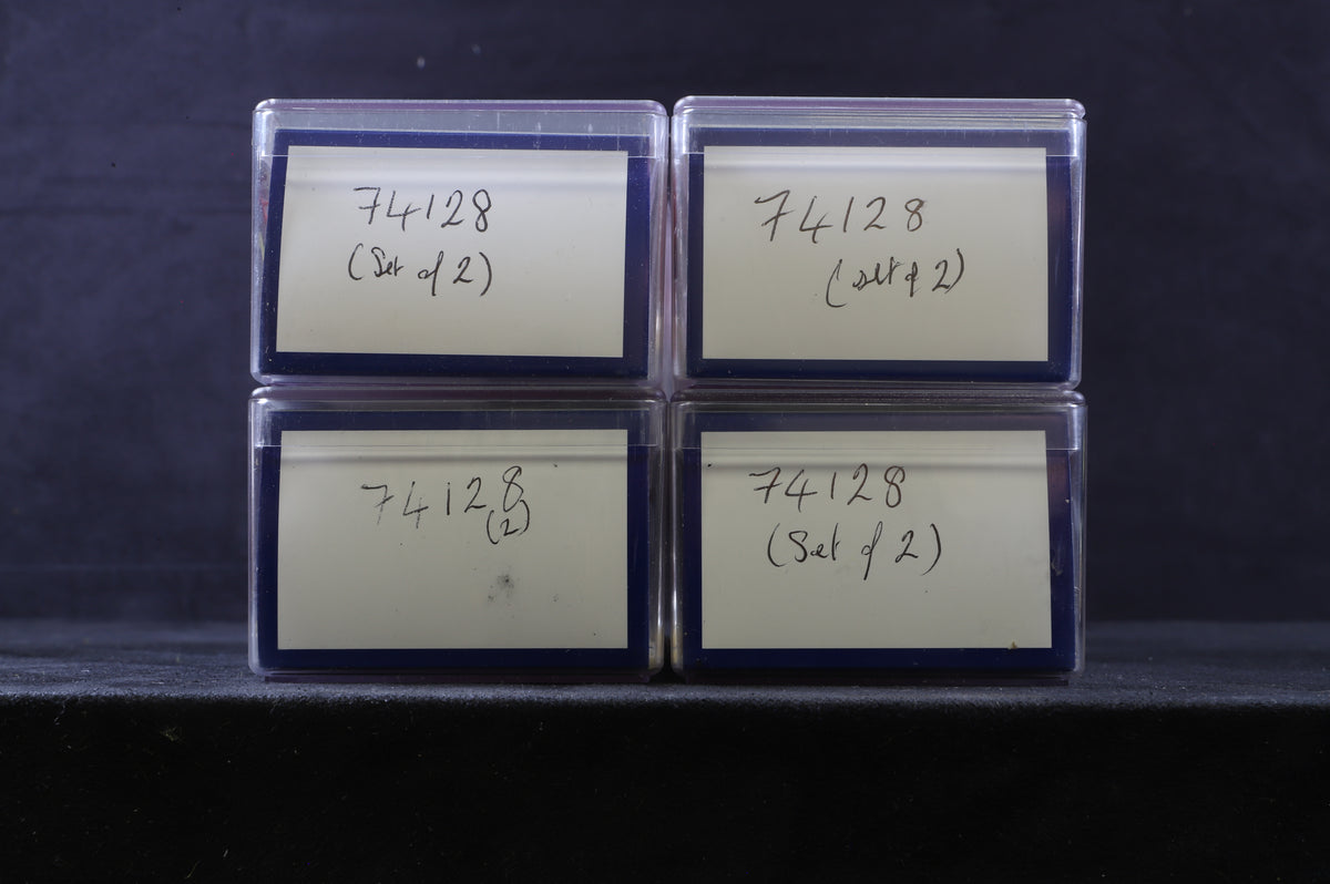 Roco HO 74128 Rake Of 4 OBB Double Decker Car Carrier Wagons