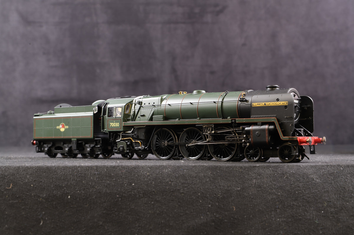 Hornby OO R2563 Class 7MT Britannia 4-6-2 70030 &quot;William Wordsworth&quot; in BR Green