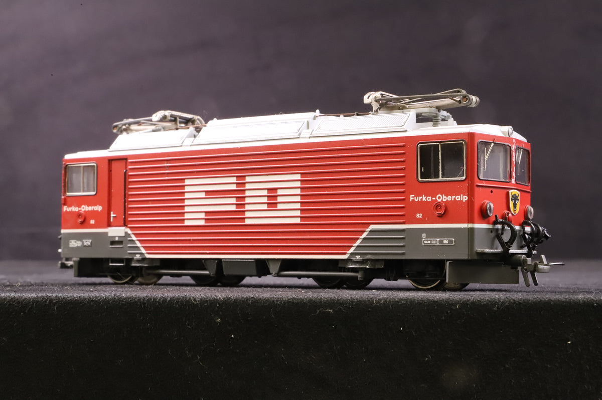 Bemo HOm 1250 201 GE 4/4 81 in Furka-Oberalp Livery