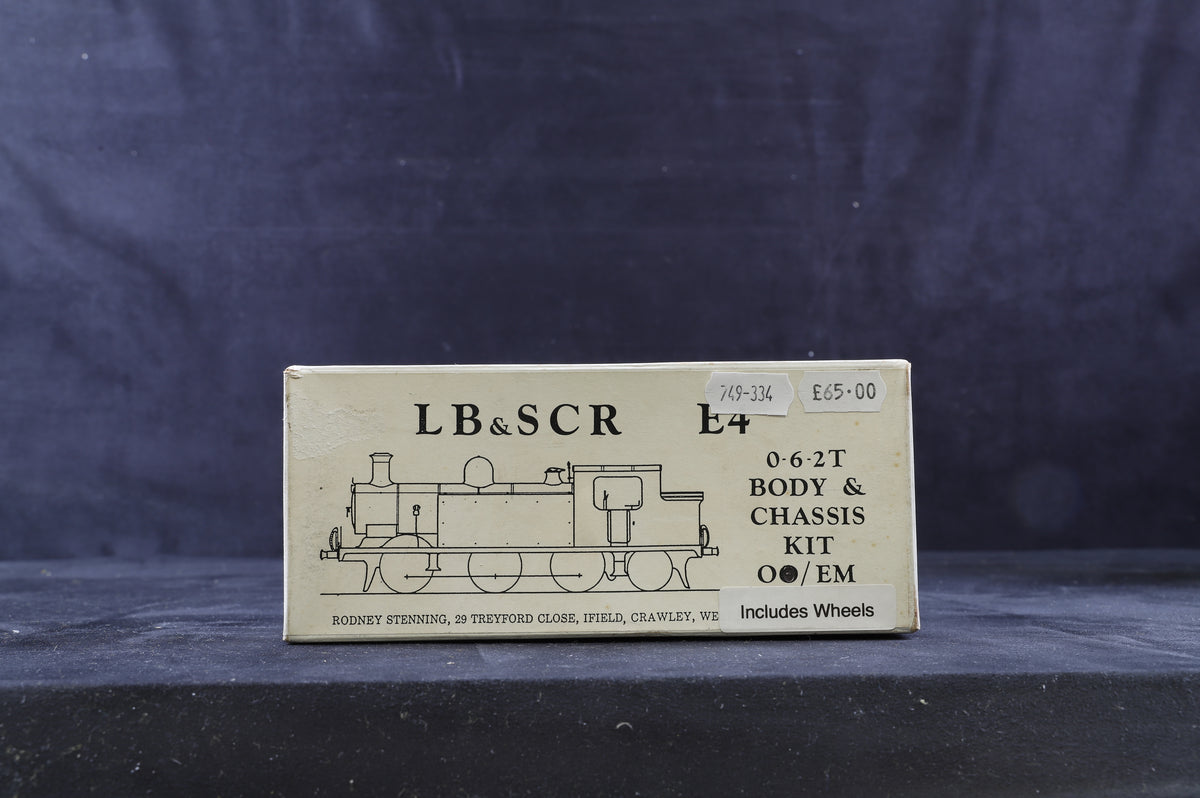 R. Stenning Kit OO LB&amp;SCR 0-6-2T Tank Steam Locomotive