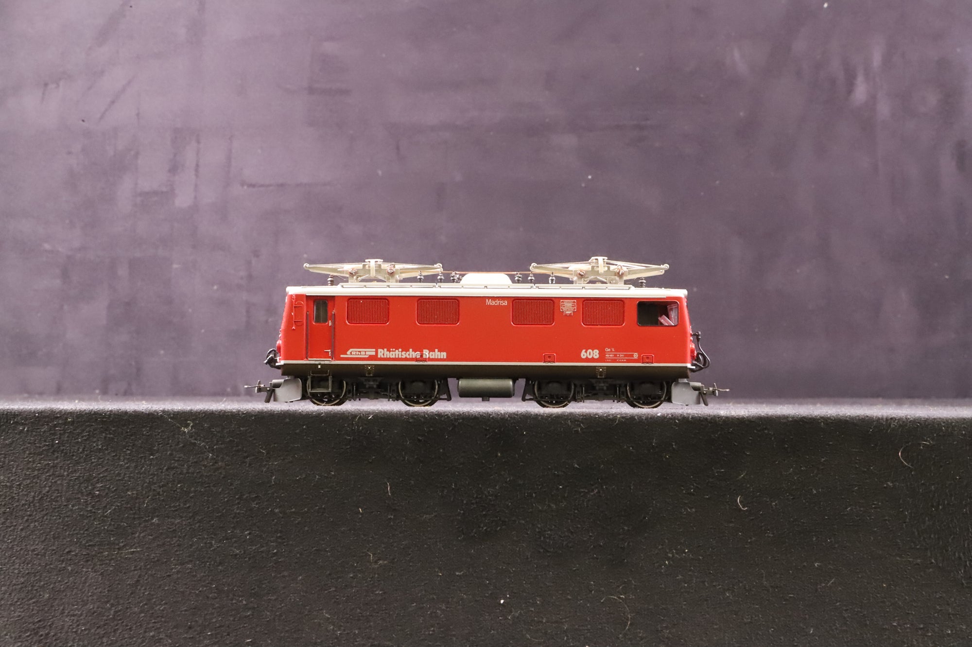 Bemo HOE/HOm 1252118 Class 4/4 I 'Madrisa' 608 of the Rhaetian Railway