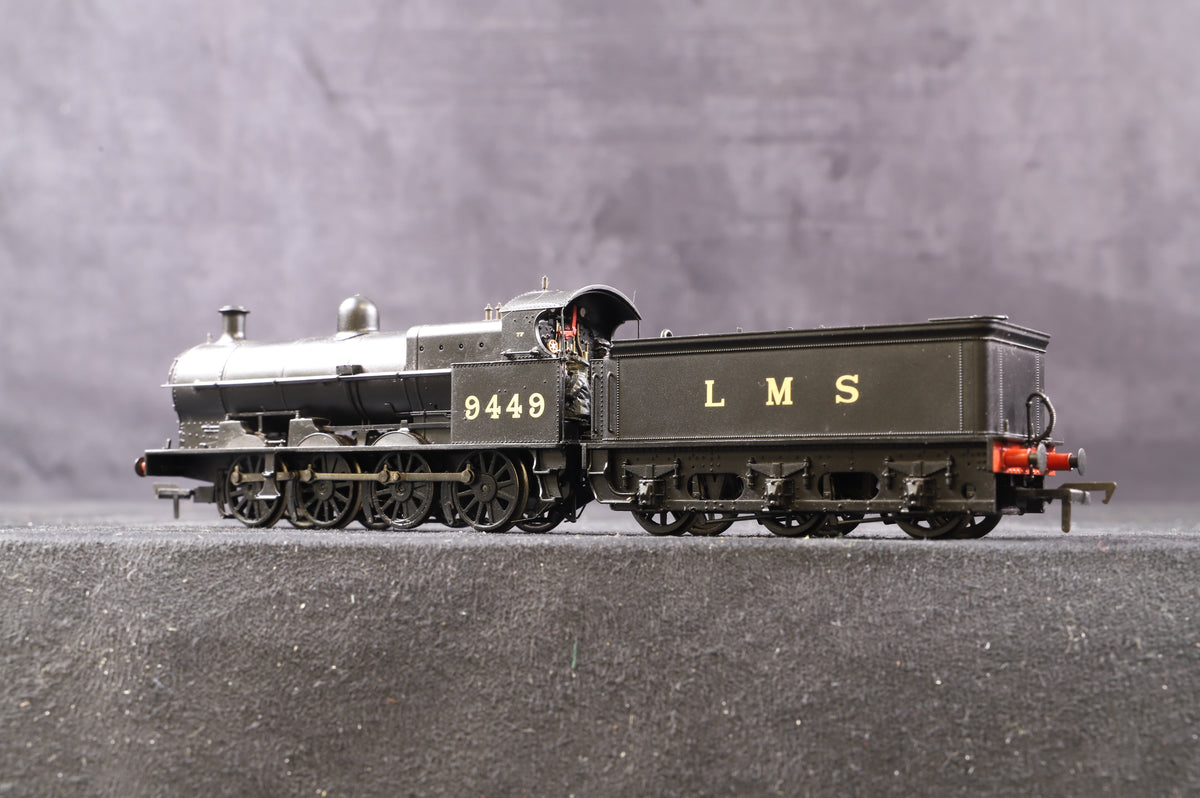 Bachmann OO 31-476 Class G2 &#39;9449&#39; LMS Black w/out Tender Back Cab