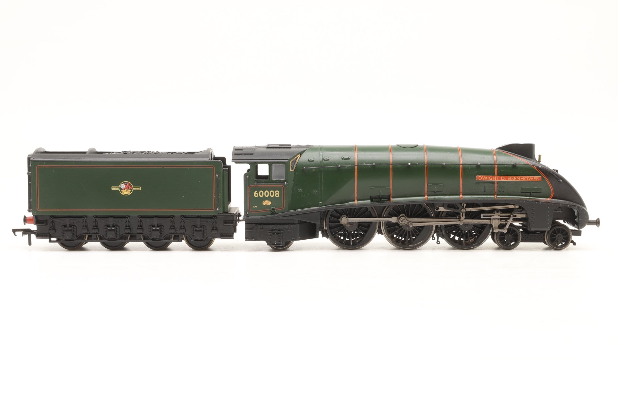 Bachmann OO Class A4 60008 'Dwight D. Eisenhower' in BR Green L/C