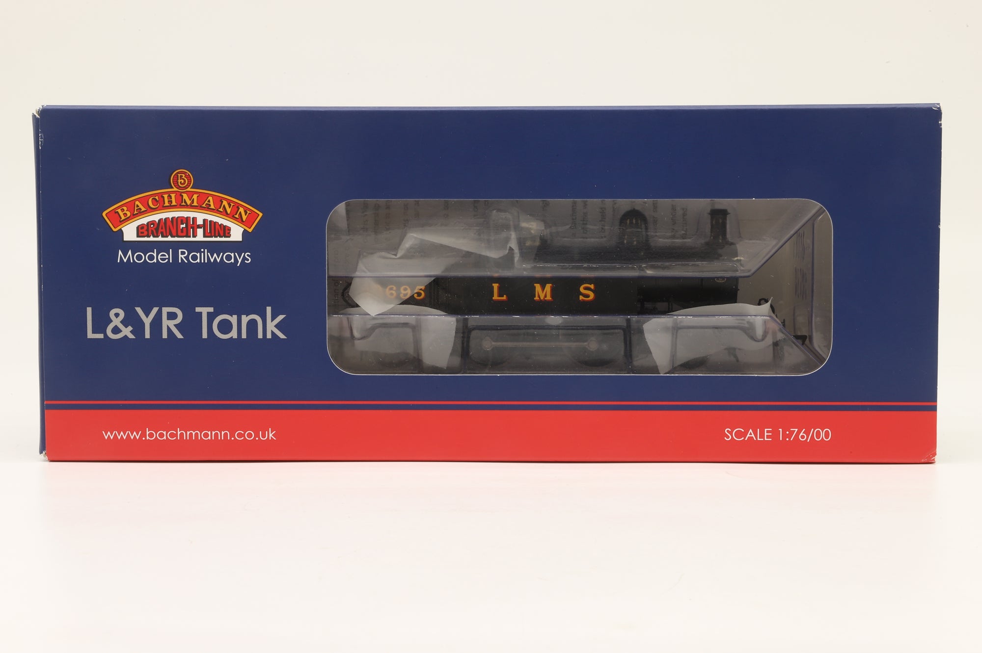 Bachmann OO 31-165 L&YR 2-4-2 No.10695 in LMS Black