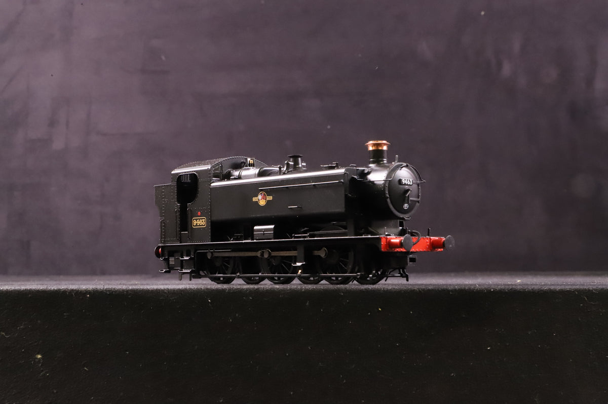 Bachmann OO 35-027A 94xx Class Pannier Tank &#39;9463&#39; BR Black L/C DCC Fitted