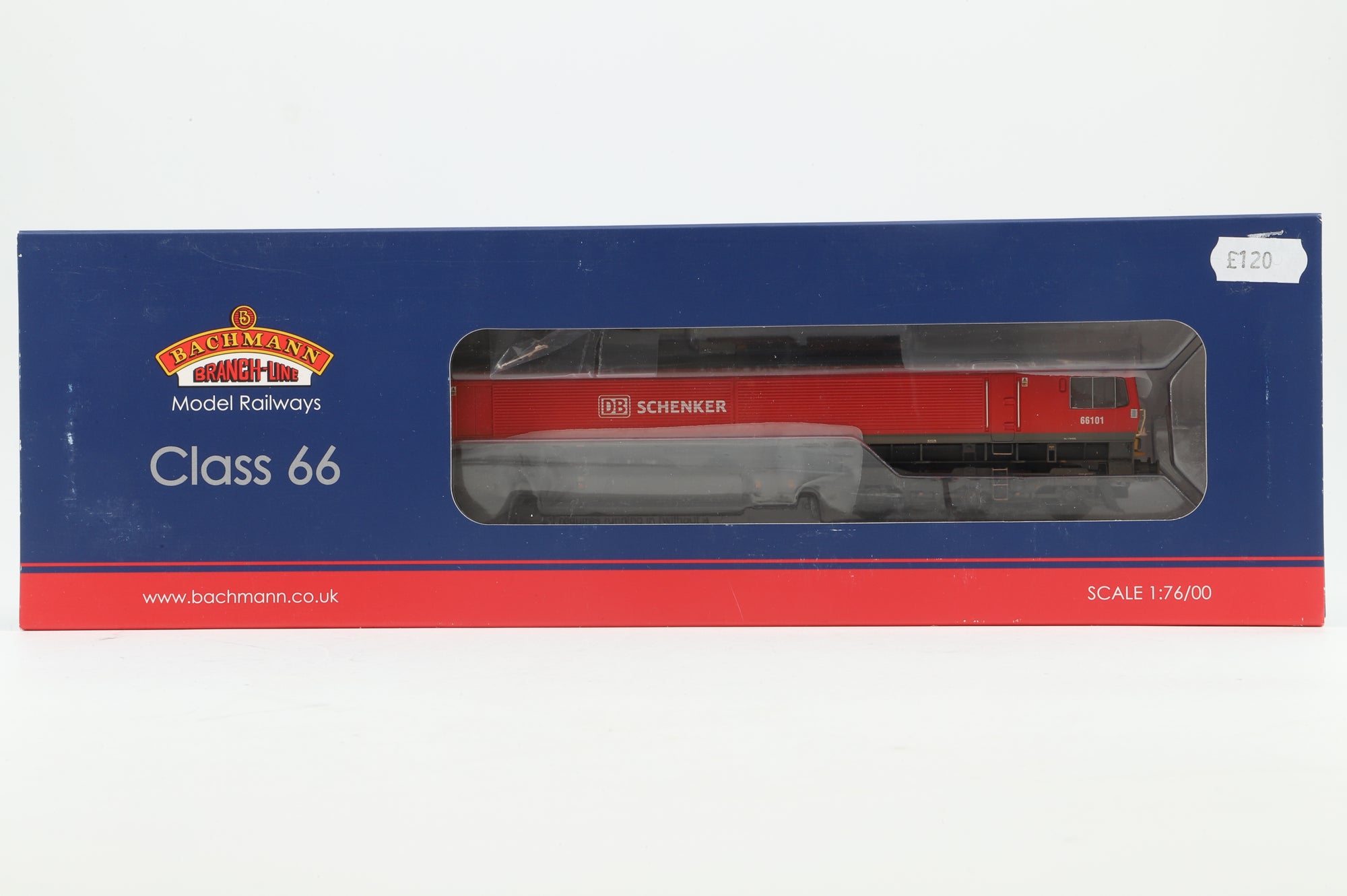 Bachmann OO 32-734A Class 66 '66101' DB Schenker, Weathered