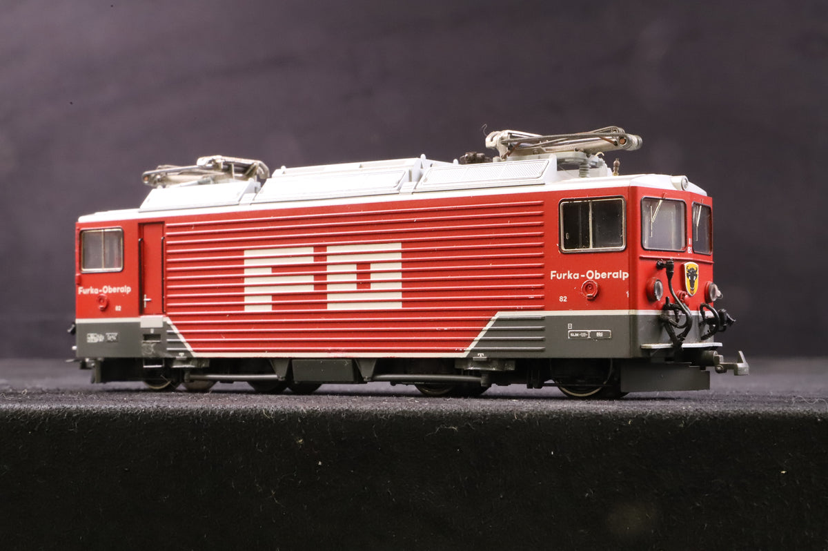 Bemo HOm 1250 201 GE 4/4 81 in Furka-Oberalp Livery