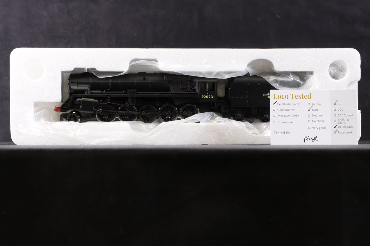 Hornby OO R3274 BR (Late) Class 9F Crosti Boiler &#39;92023&#39;