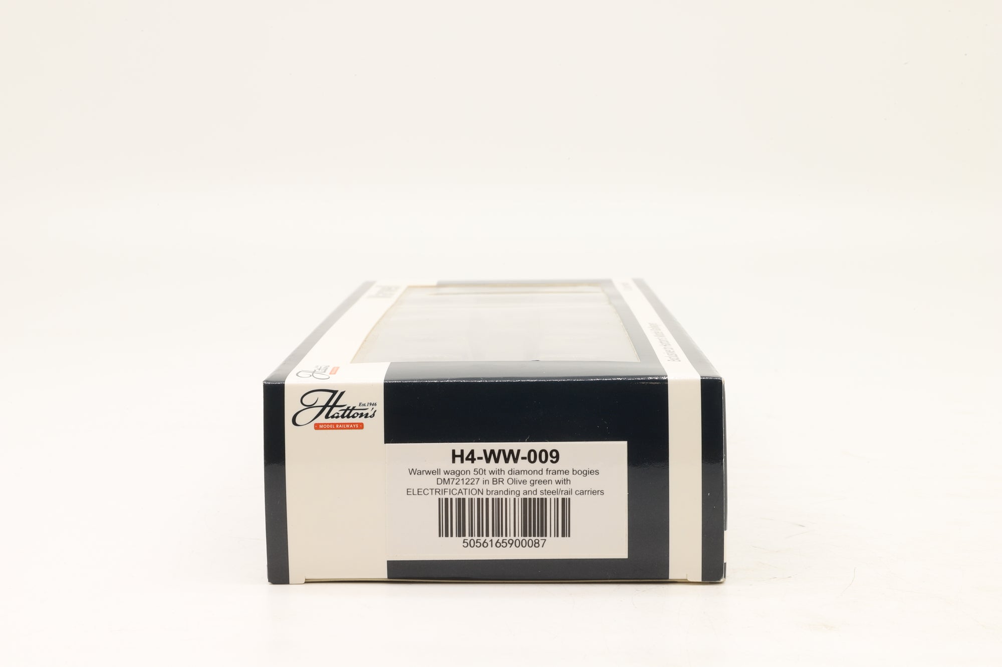 Hattons OO H4-WW-009 Warwell 50ft With Diamond Frame Bogies BR Olive Green