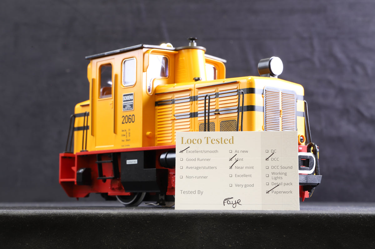 LGB G 20604 Schoema Shunter &#39;2060&#39;, DCC